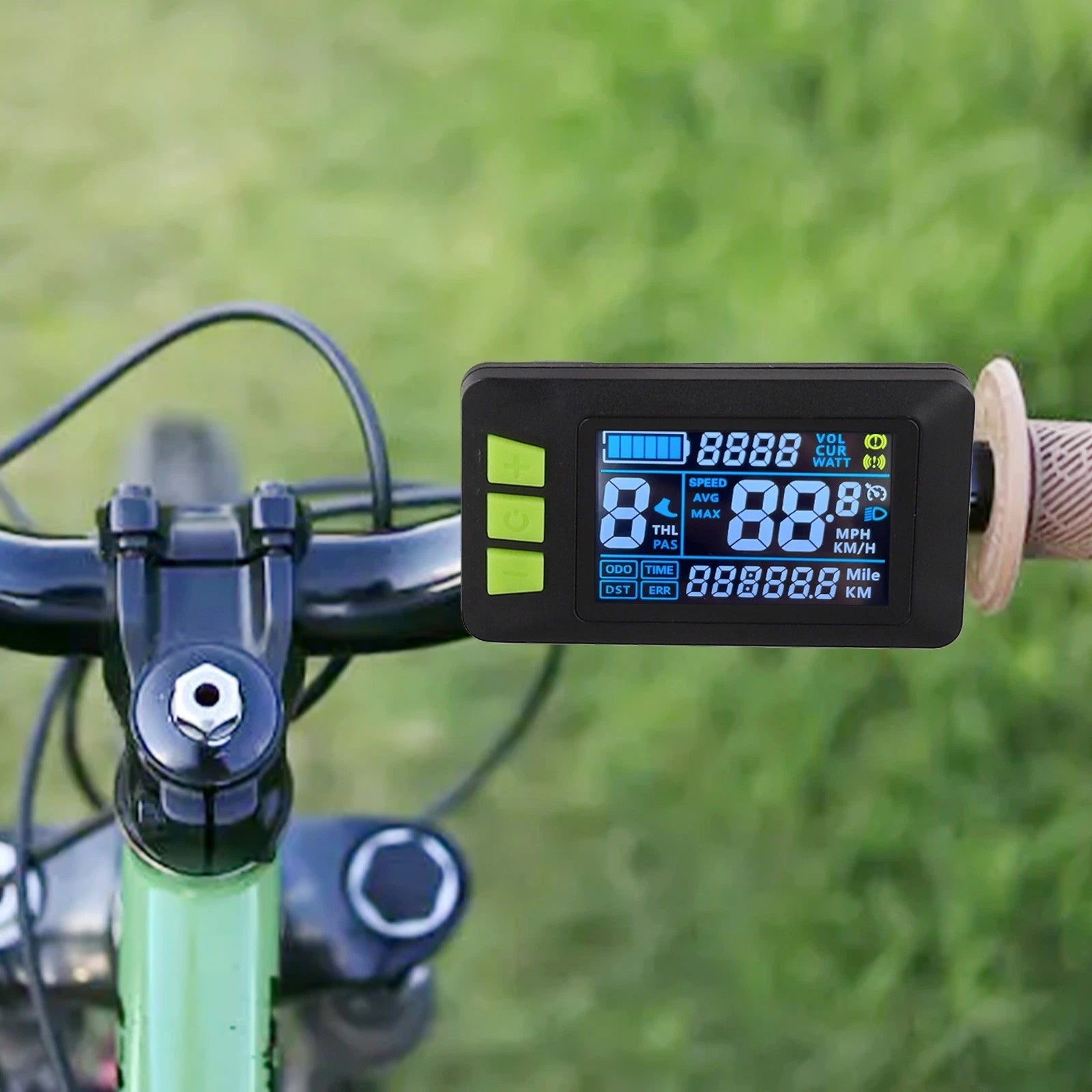 Electric Bicycle Color Screen Meter with Clear Data Output