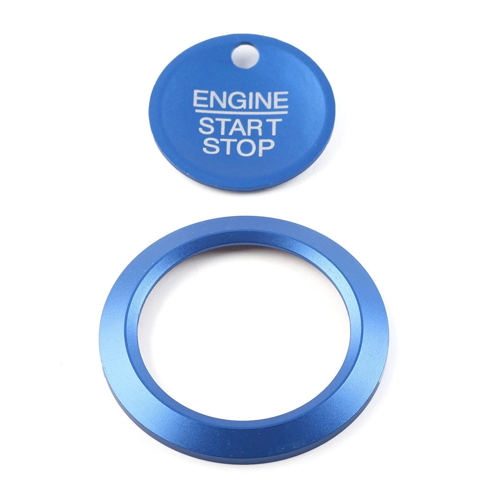 Engine Start Stop Switch Button Cover Trim for Ford F150 Raptor (2015–2020)