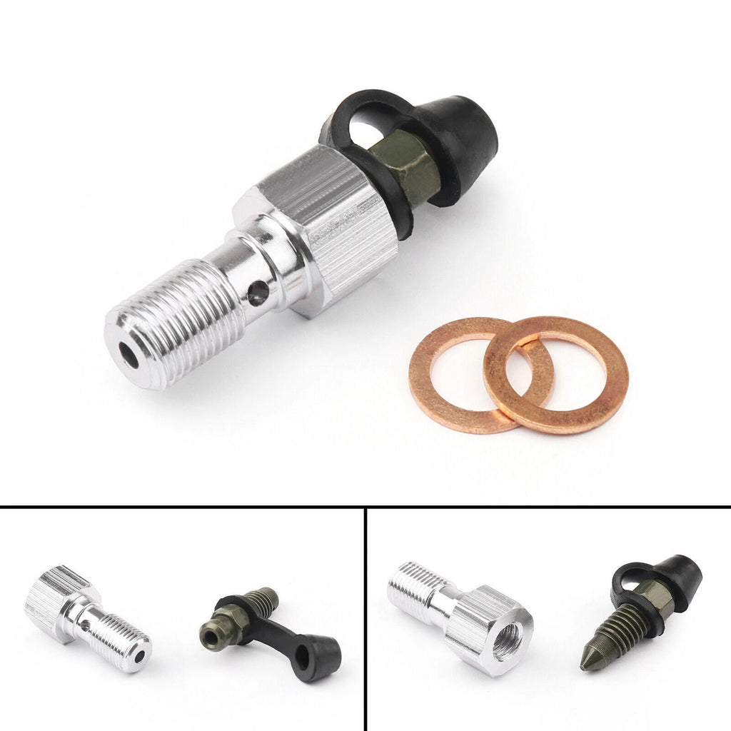 Brake Caliper Bleed Screw Nipple M10 x 1.0 x 20mm for Honda T9
