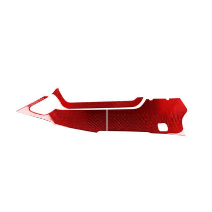 Carbon Fiber Red Shifter Side Panel for Dodge Challenger (2015–2024)