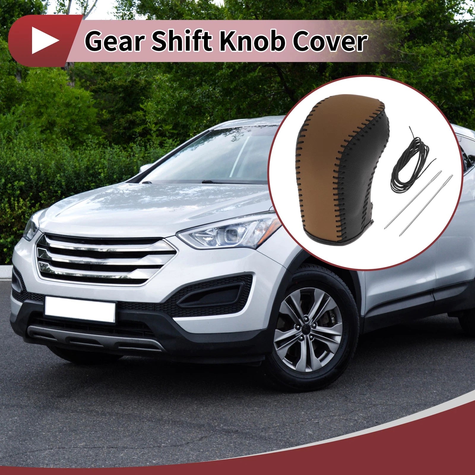 Gear Shift Knob Cover Replacement for Hyundai Tucson (2015–2018)