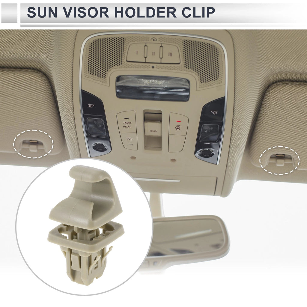 Sun Visor Holder Clip Replacement for Toyota Camry Highlander Corolla (2005–2023)