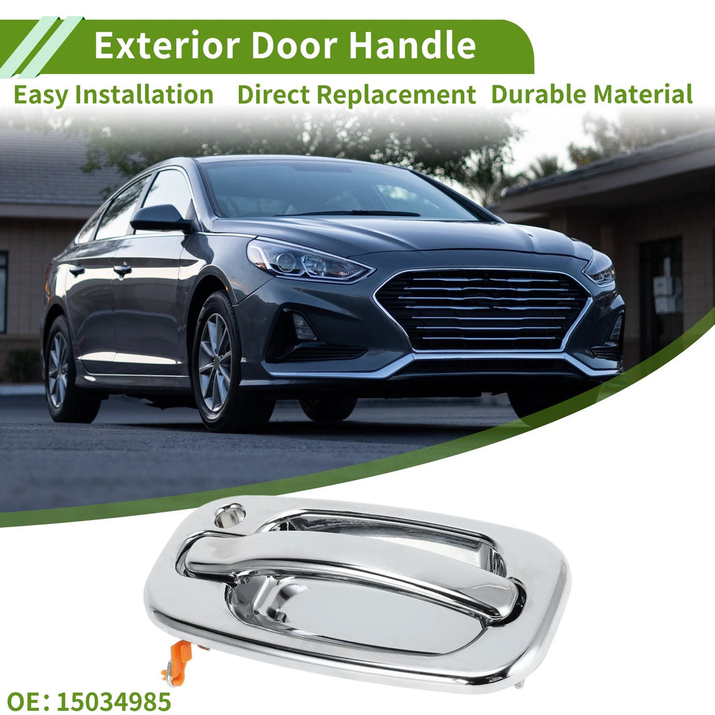 Exterior Door Handle Front Left Replacement for Chevrolet Silverado (2007–2014)