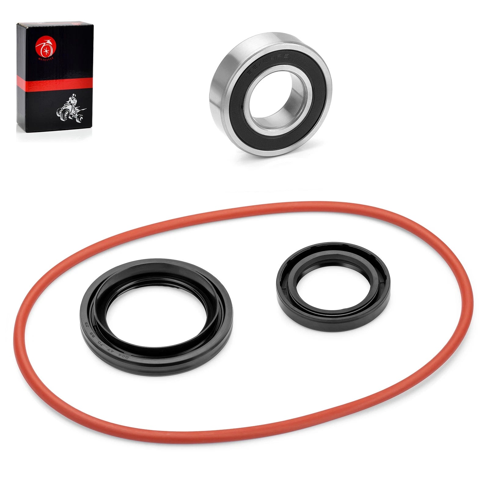 Rear Brake Drum Bearing Seals Kit for Yamaha Wolverine 350 YFM350 (2006–2009)