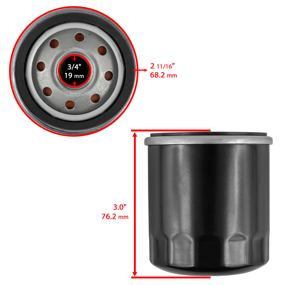 Oil Filter Replacement for Ariens Briggs Stratton (2005–2015)