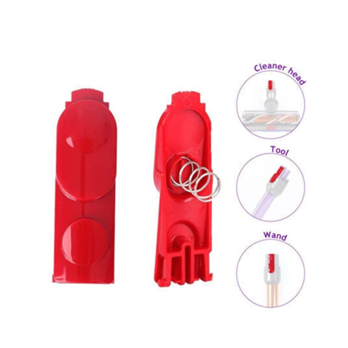 Clip Latch Tab Button Kit for Dyson V7 V8 V10 V11 V15 (2015–2023)