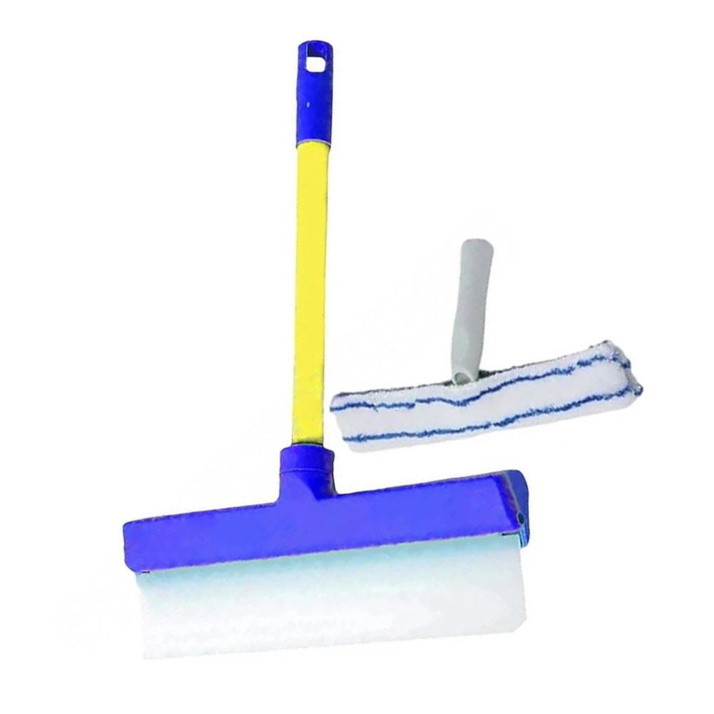 Ultrafine Fiber Cloth Window Squeegee Kit for Wider Cleaning Coverage
