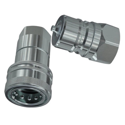 1/2 Inch BSP Hydraulic Connect Coupler for Tractor Systems