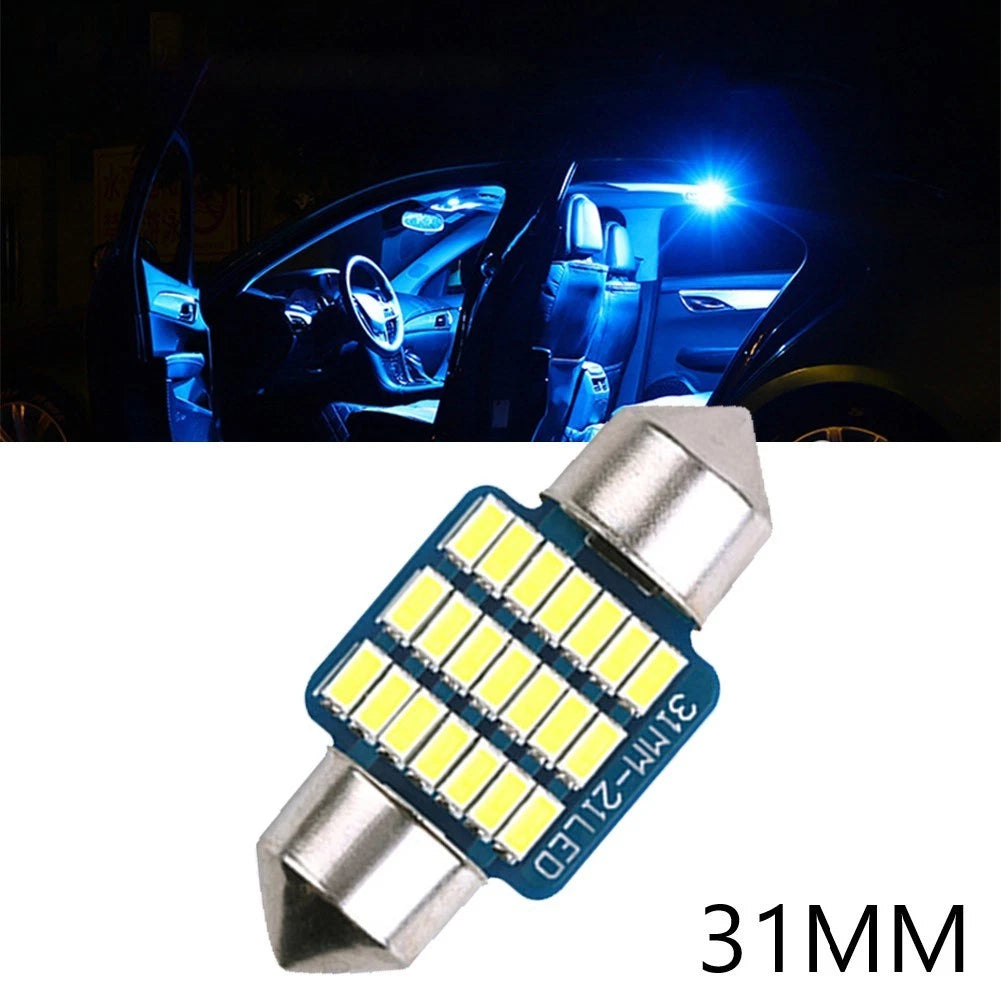 31MM 21SMD LED Roof Reading Light for Car (Decoding License Plate Light)