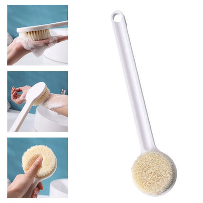 Long Handle Back Brush for Shower with Soft Nylon Bristles