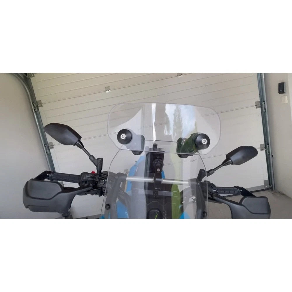 Adjustable Windshield for Customized Riding Comfort