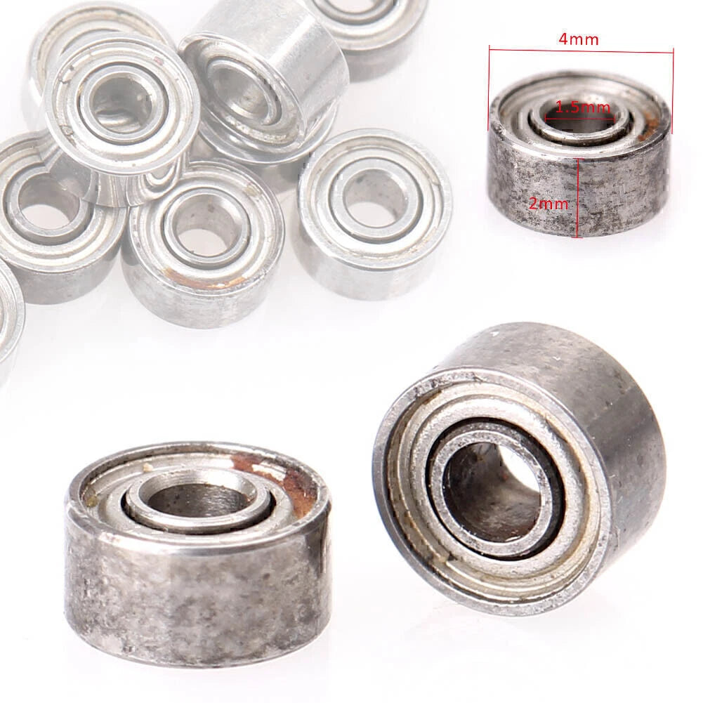 10pcs 681XZZ Open Miniature Bearings for Spinner