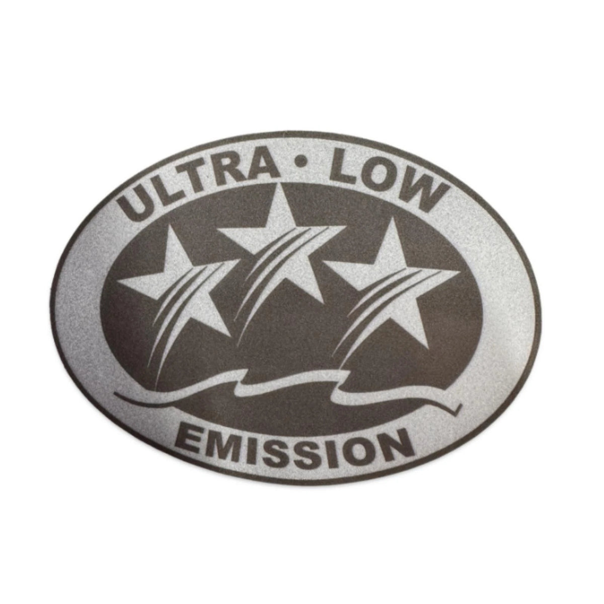 Light Gray Ultra Low Emission Sticker Decal for Marine Outboard Engine