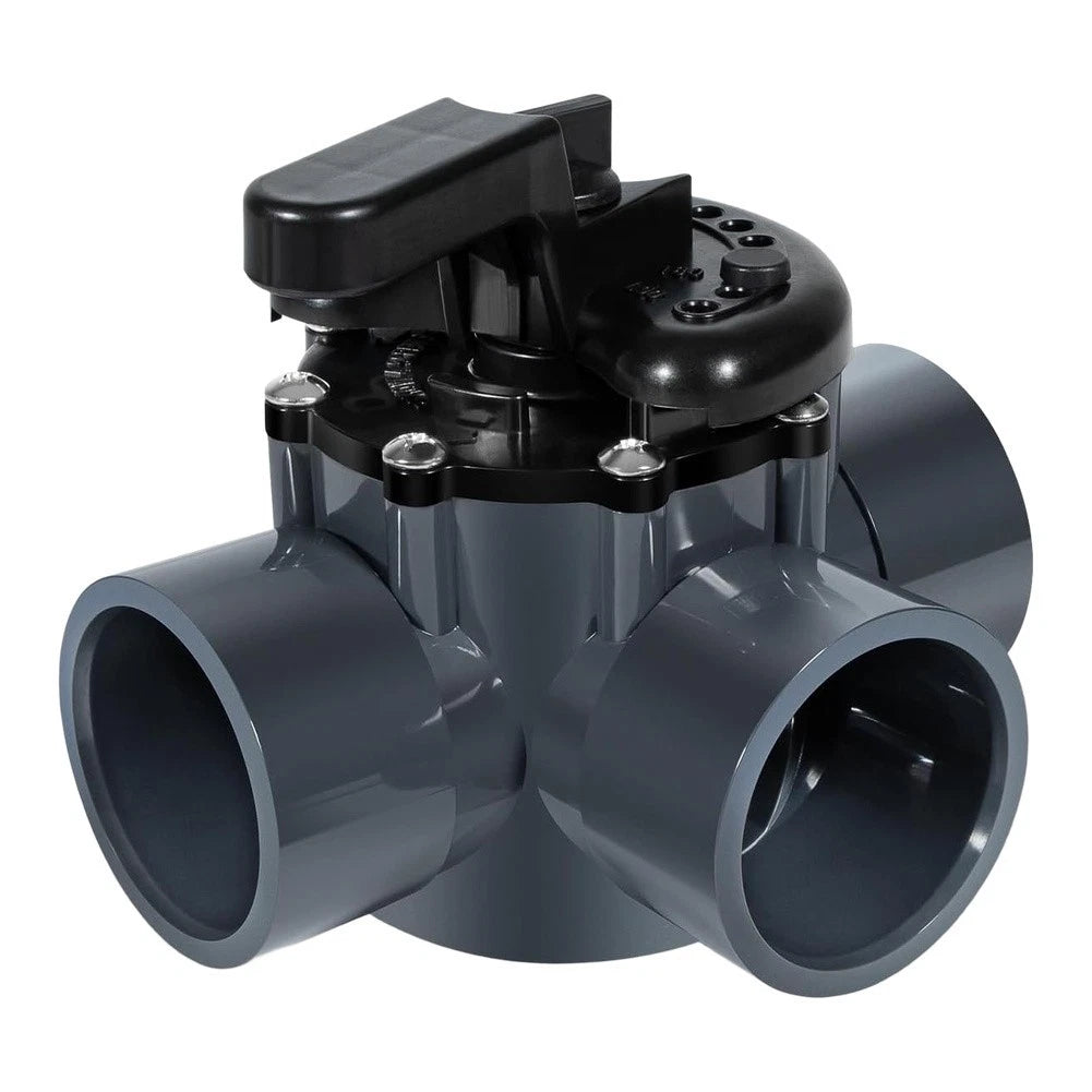 2 Inch PVC 3 Way Diverter Valve for Pentair Pool Systems