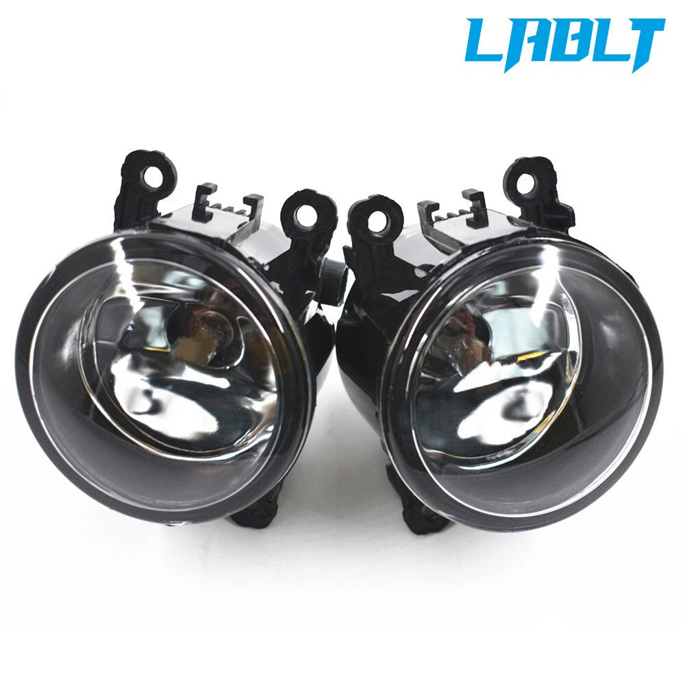 2X Front Halogen Fog Light Lamp Assembly w/Bulbs for Ford Focus (2012–2014)