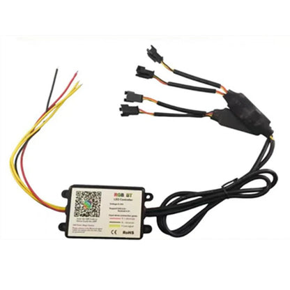 Multicolor LED DRL Boards with Halo Rings for Chrysler 300C (2011–2020)
