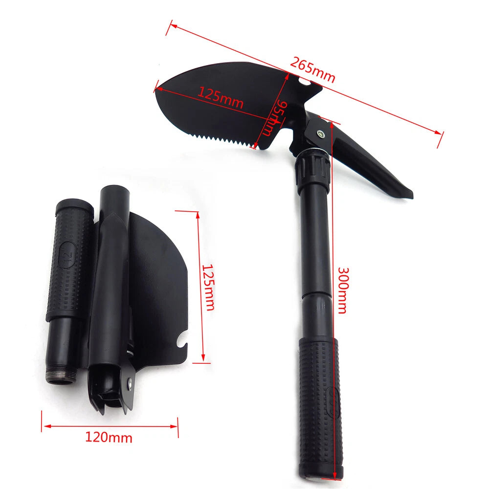 Multi-Functional Folding Shovel for Trave Hiking