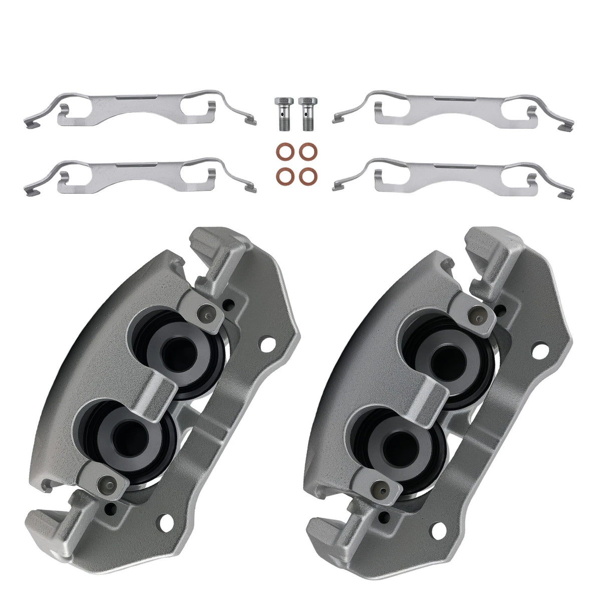 Front Disc Brake Calipers Set for Dodge Durango (2011–2018) / Jeep Grand Cherokee (2011–2017)