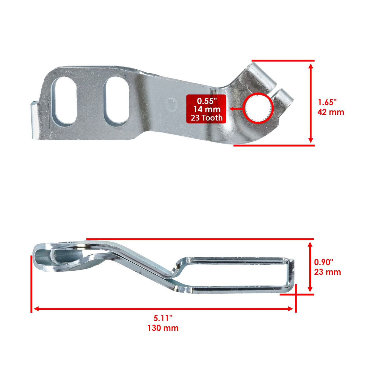 Rear Brake Drum Arm Replacement for Honda Fourtrax 300 TRX300 (1988–2000)