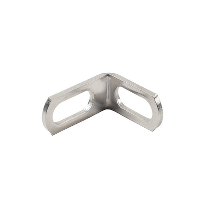 Motorcycle Universal Exhaust Pipe Fixed Clamp Bracket L-Shaped Mounting