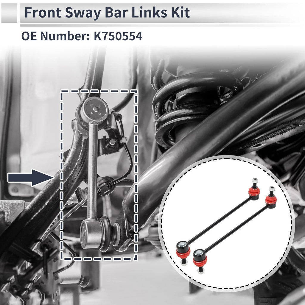 Front Stabilizer Bar Links Replacement for Ford C-Max (2013–2014)