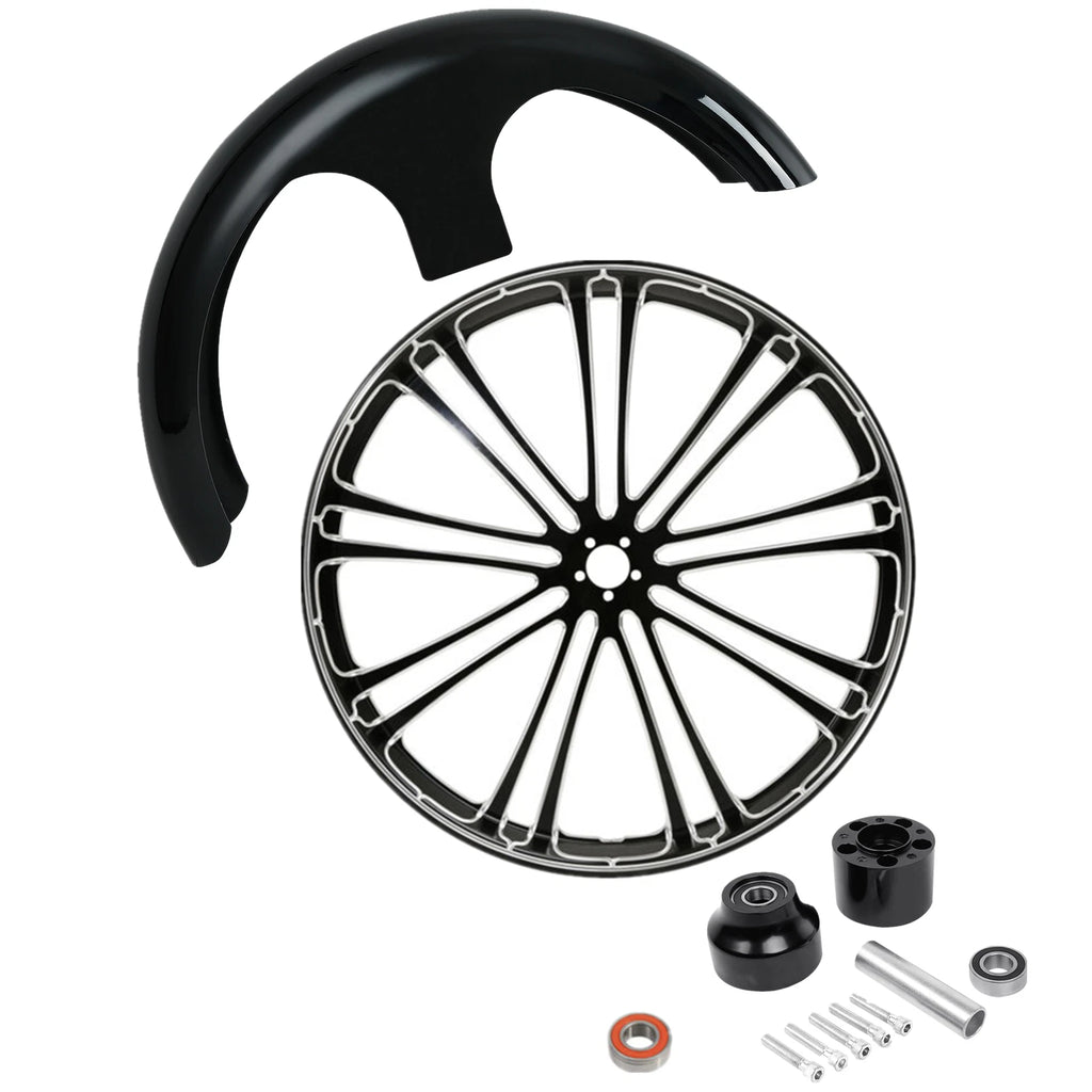 30" Front Wheel Rim Single Disc Hub for Harley Road Glide (2008–Present)