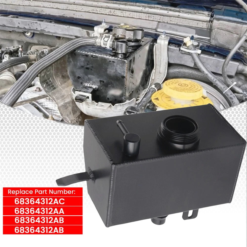 For 2018-2025 Jeep Wrangler JL JLU 2.0L Engine Coolant Reservoir Tank 68364312AC