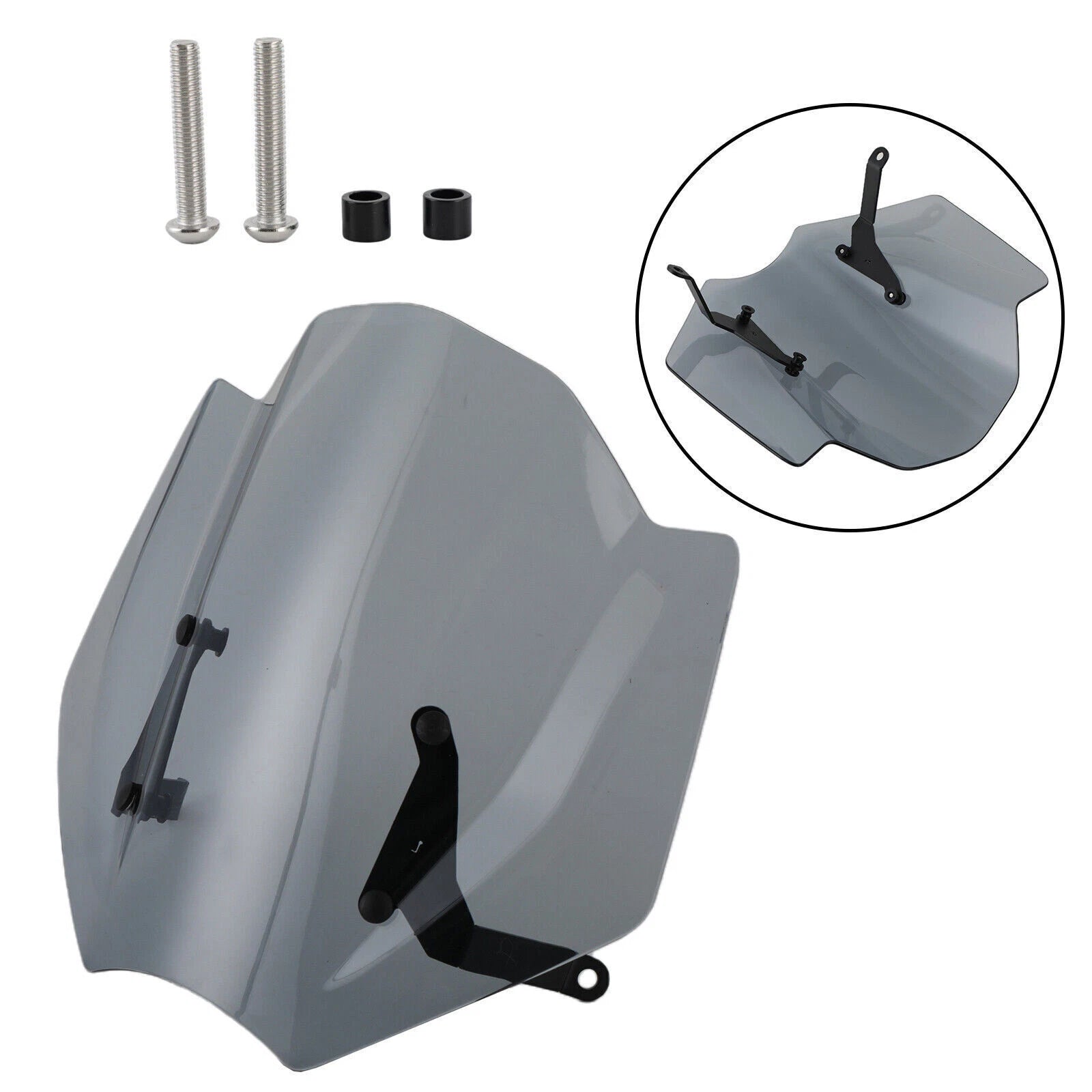 ABS Windshield for Trident 660 (2021) Gray T9
