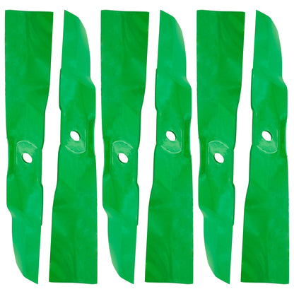 Deck Blades Replacement Kit for John Deere Z315E Z320M Z320R ZTrak (2010–2019)
