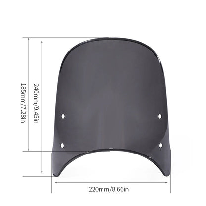 1X Front Wind Deflector for CFMOTO 450CL-C (2023–2024)