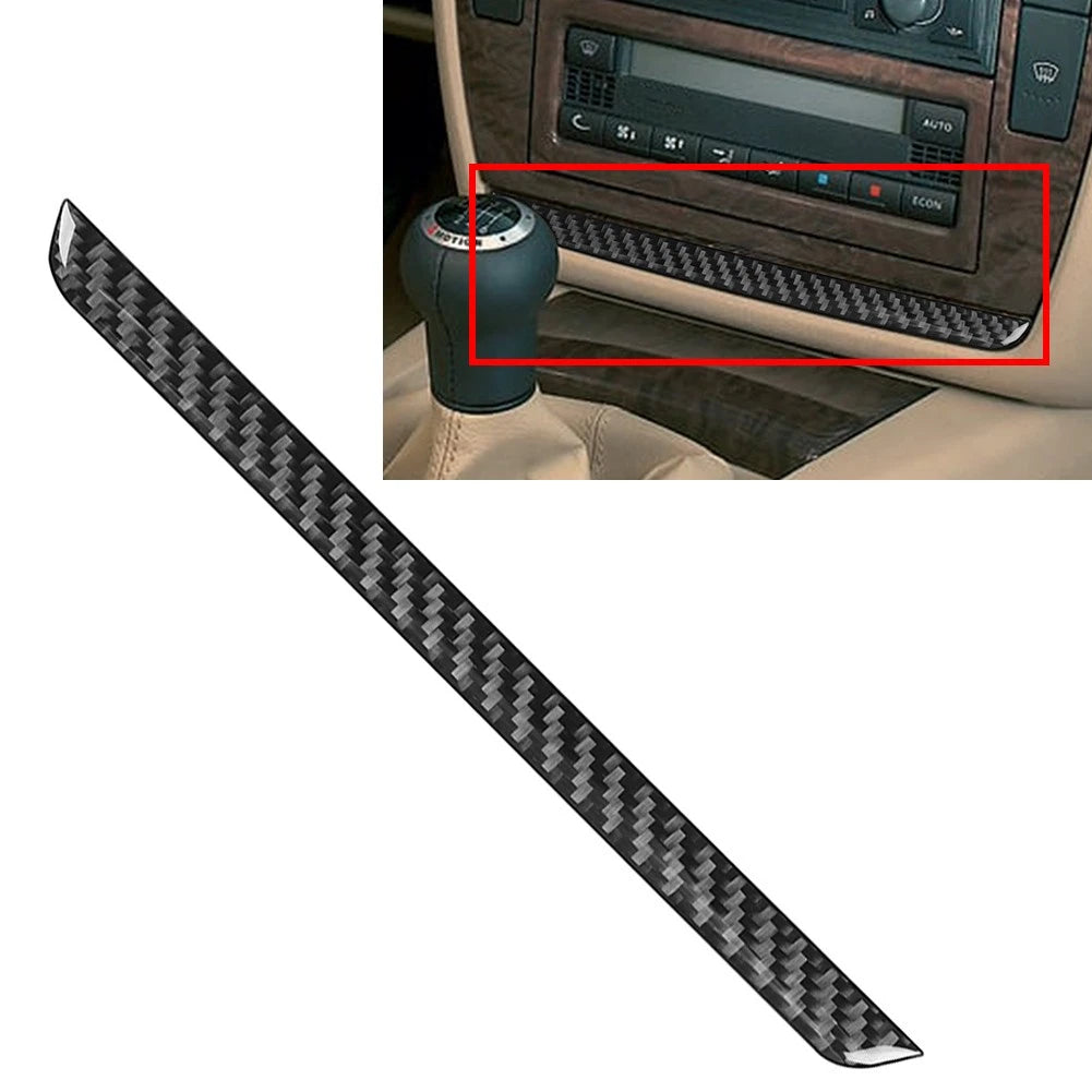 Radio CD Lower Panel Cover Trim Strip for Volkswagen Passat B5 (2001–2005)