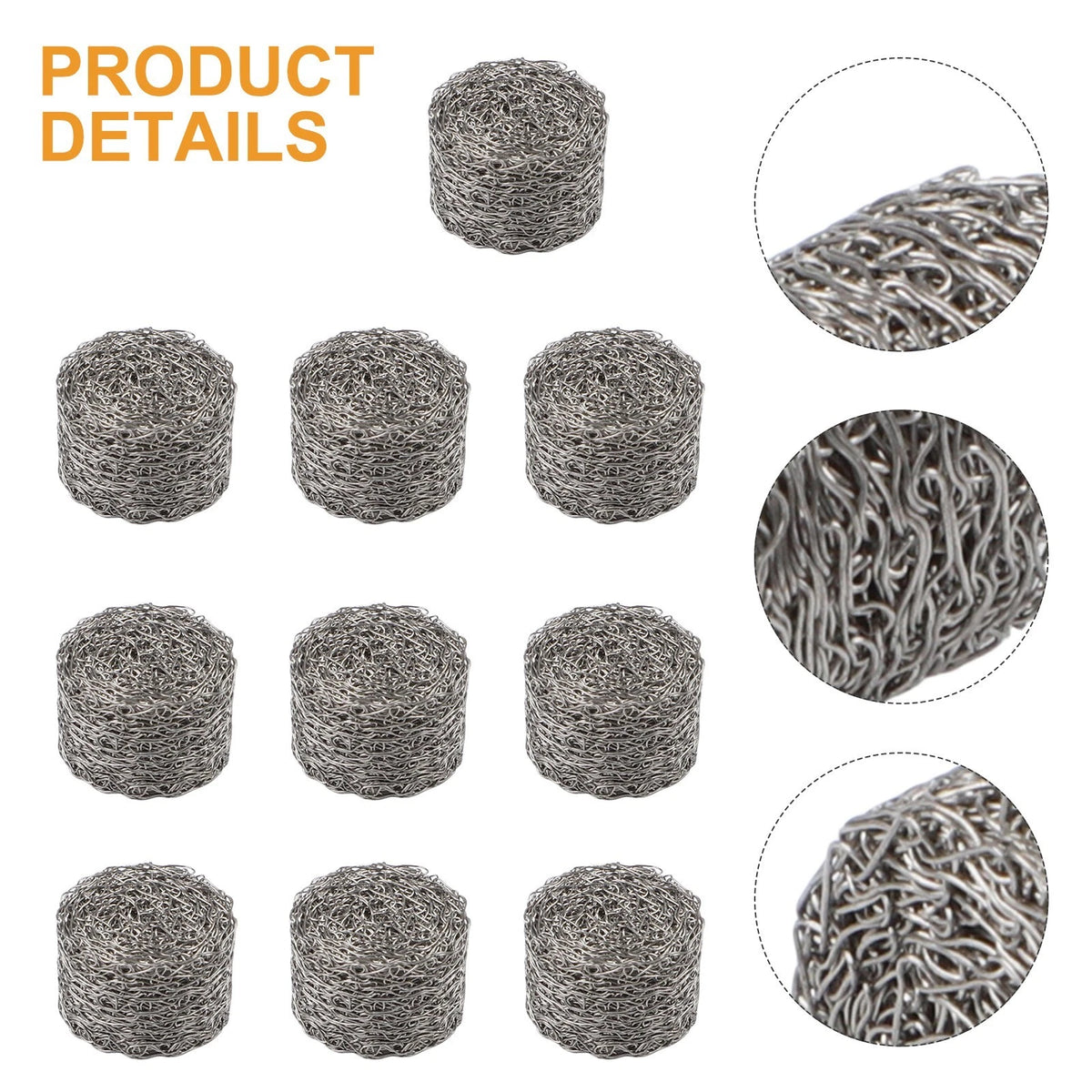 10X Stainless Steel Pressure Washer Snow Foam Lance Mesh Filter