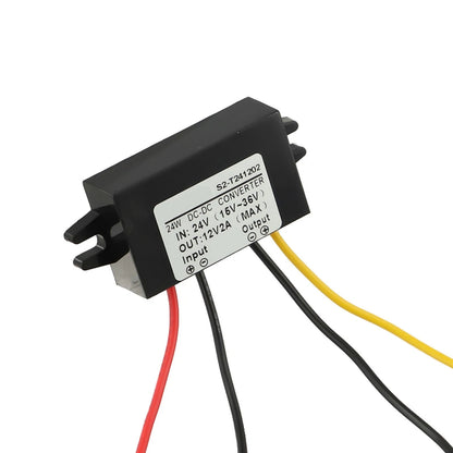 63mm DC24V to DC12V Converter for Tight Installations