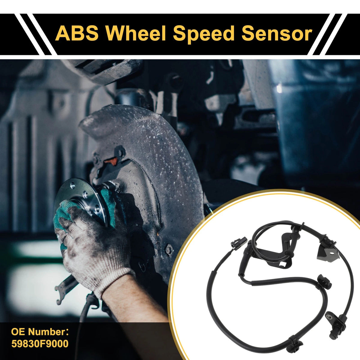 ABS Wheel Speed Sensor No. 59830F9000 for Hyundai Verna (2006–2010)