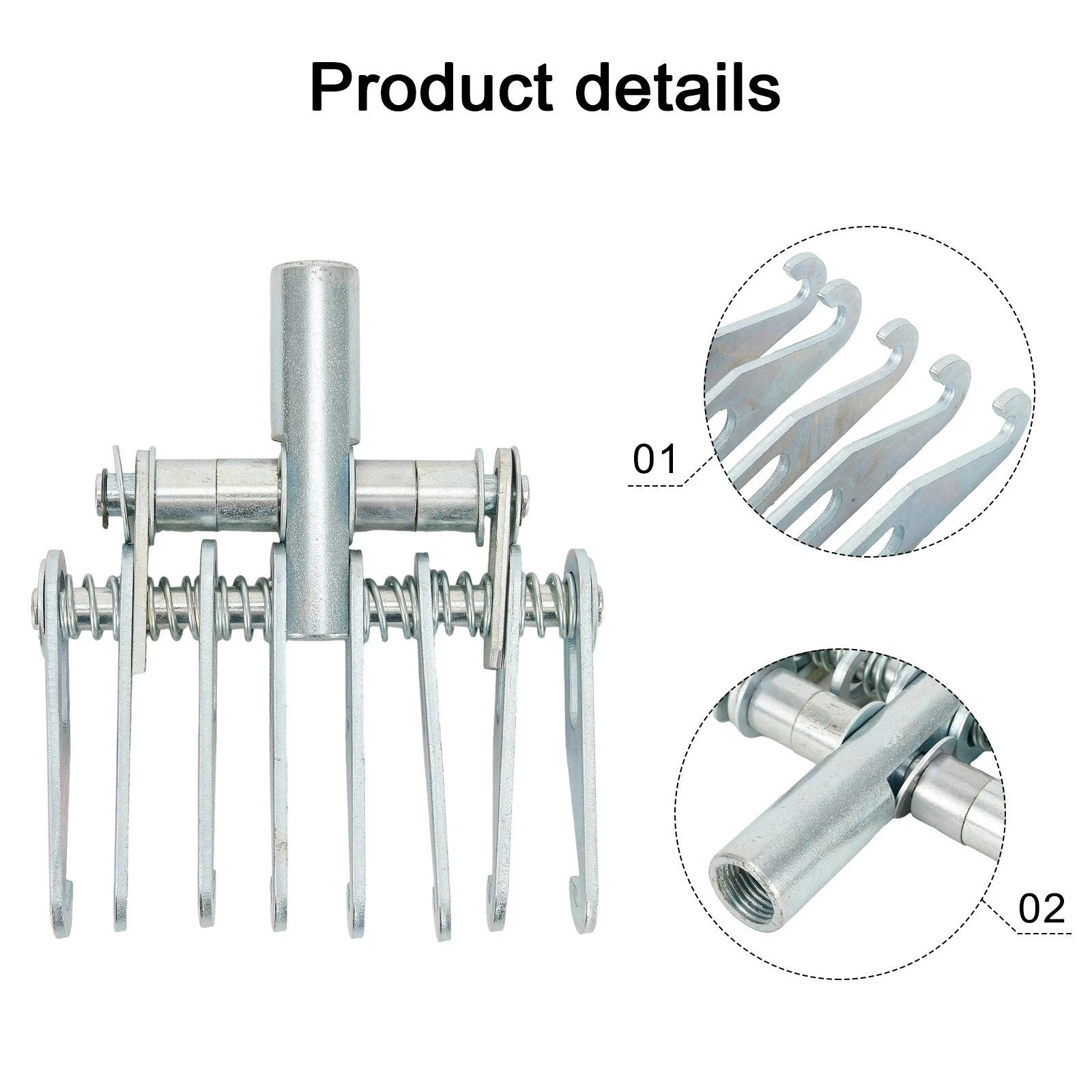 8 Finger Puller Claw Hook for Auto Body Sheet Metal Repair