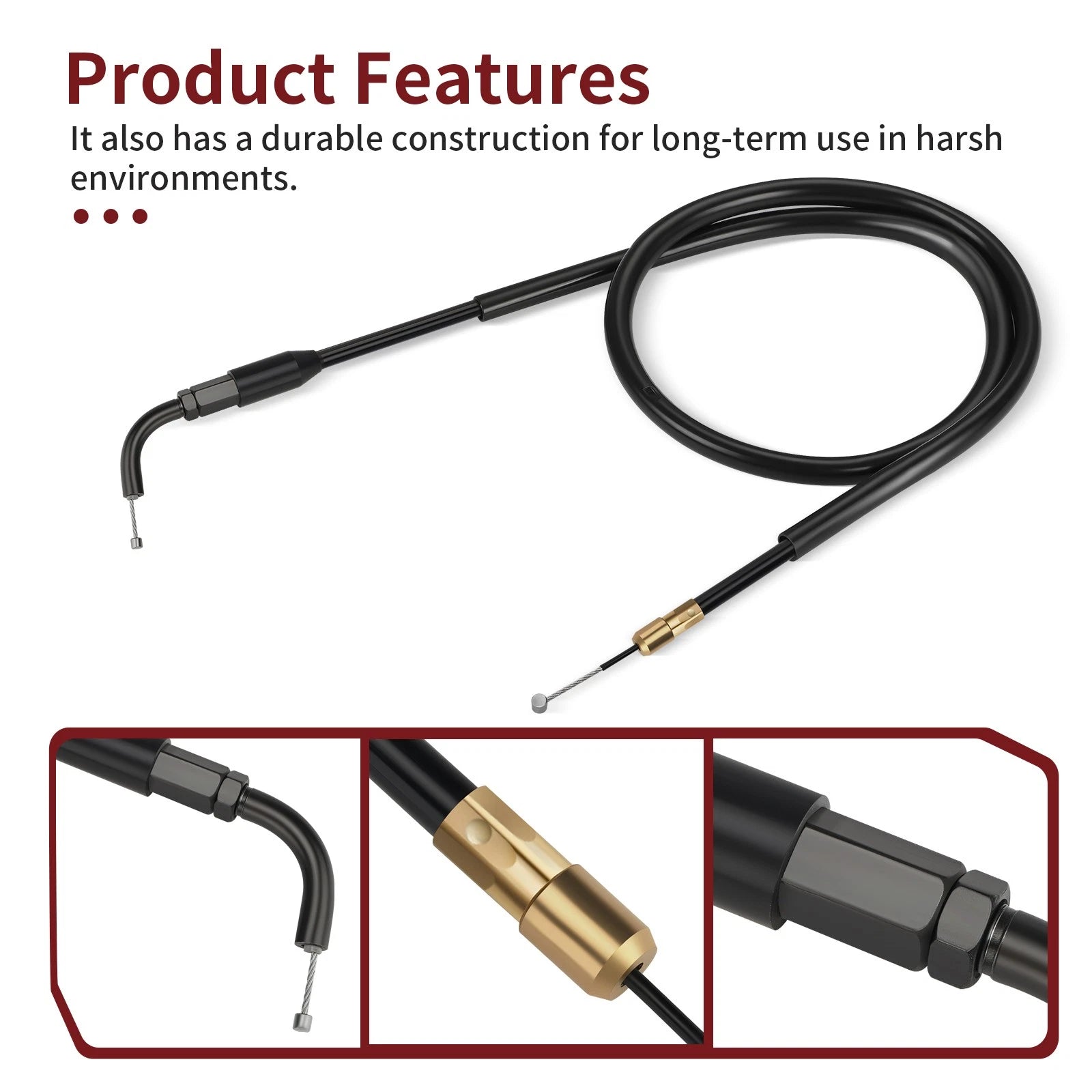 Choke Starter Cable 5LP-26331-10-00 for Yamaha Raptor YFM 660R (2001–2005)