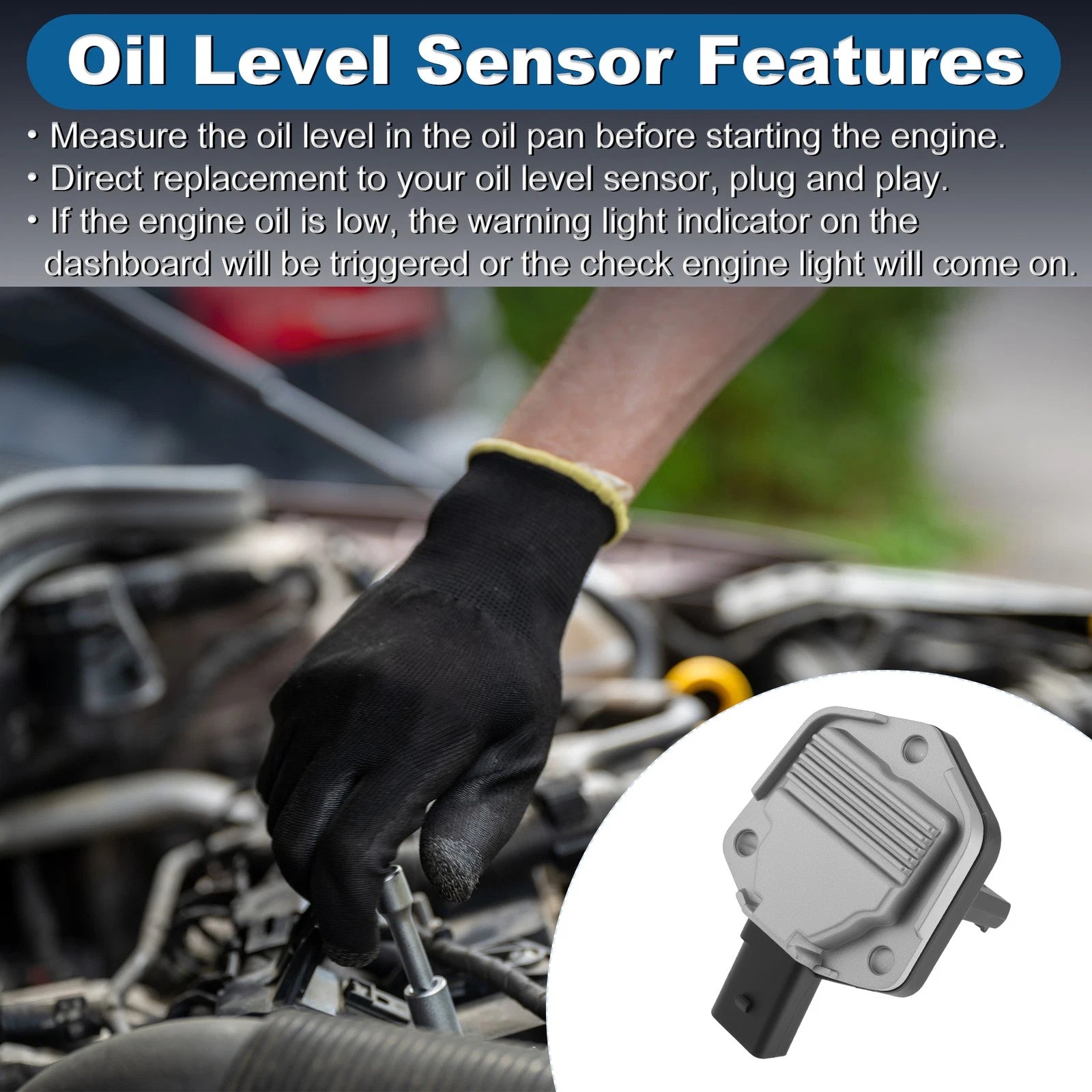 Engine Oil Level Sensor for Audi A2 (2000–2005) YM216C624AA