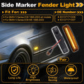 Side Marker Light Front Left for BMW 5 Series E39 (1995–2003) Transparent