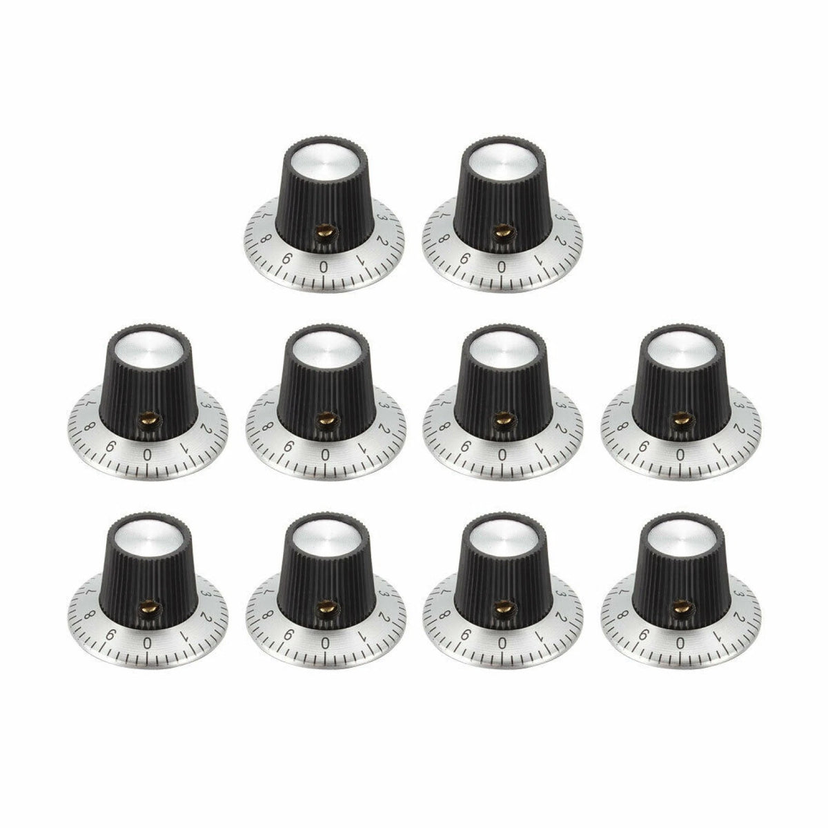 10 Pack Digital Knob Cap for 1/4" Shaft Pots (DIY)