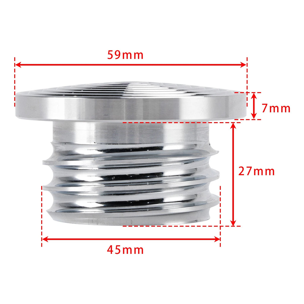 Aluminum Petrol Fuel Gas Cap for Bonneville T100 T120 Street Twin (2016–2023)