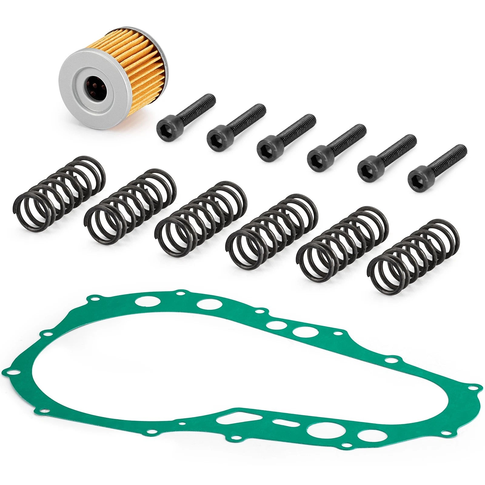 Heavy Duty Clutch Friction Steel Plates Kit for Suzuki QuadSport Z400 (2003–2014)