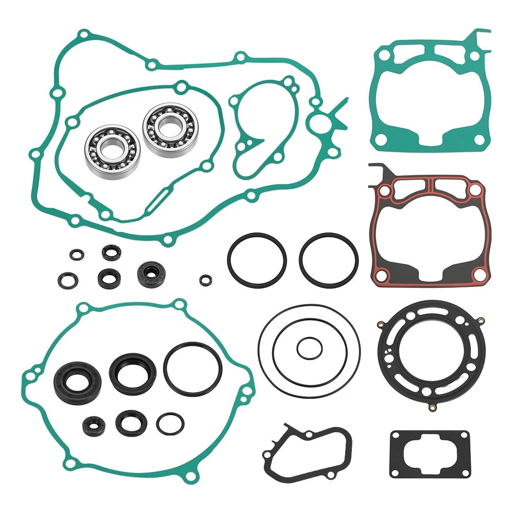 Complete Engine Gasket Kit Set w/ Oil Seals for Yamaha YZ125 (2005–2021)