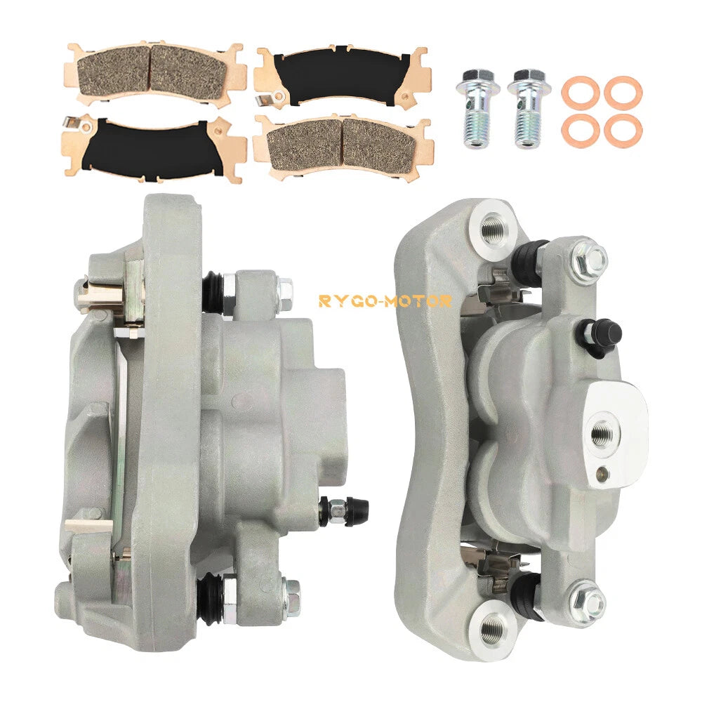 Set of 2 Front Brake Calipers w/Pads for Honda Pioneer 1000 M3/M5/M6 (2016–2023)