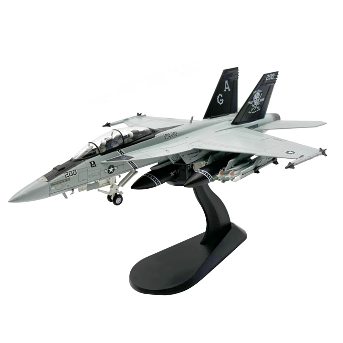 1/72 Scale F/A-18F Super Hornet Model Aircraft