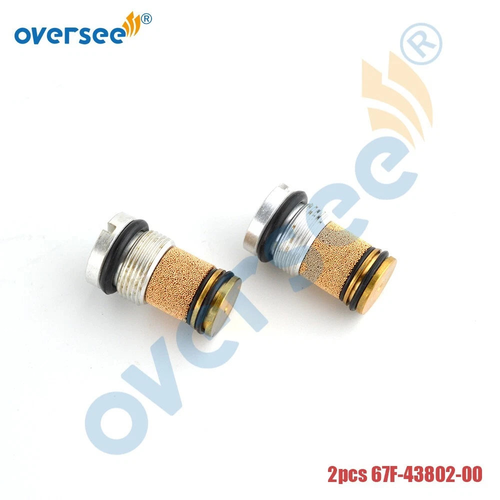 2X Valve Subassembly for Yamaha 4T 25-40HP Outboard (67F-43802-00)