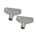 2 Pack Southco Style Replacement Keys E3-5-15 E3-26-715-15 for RV Box