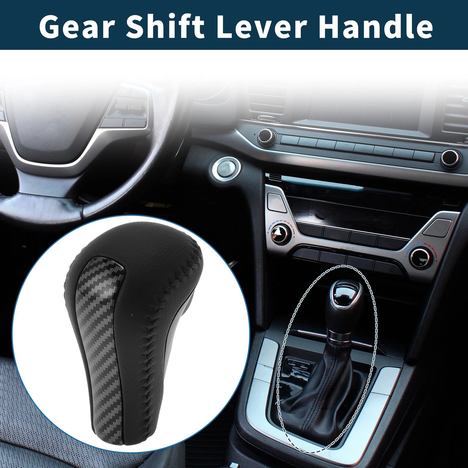 Automatic Gear Shift Knob Handle Replacement for Honda Accord (2008–2012)