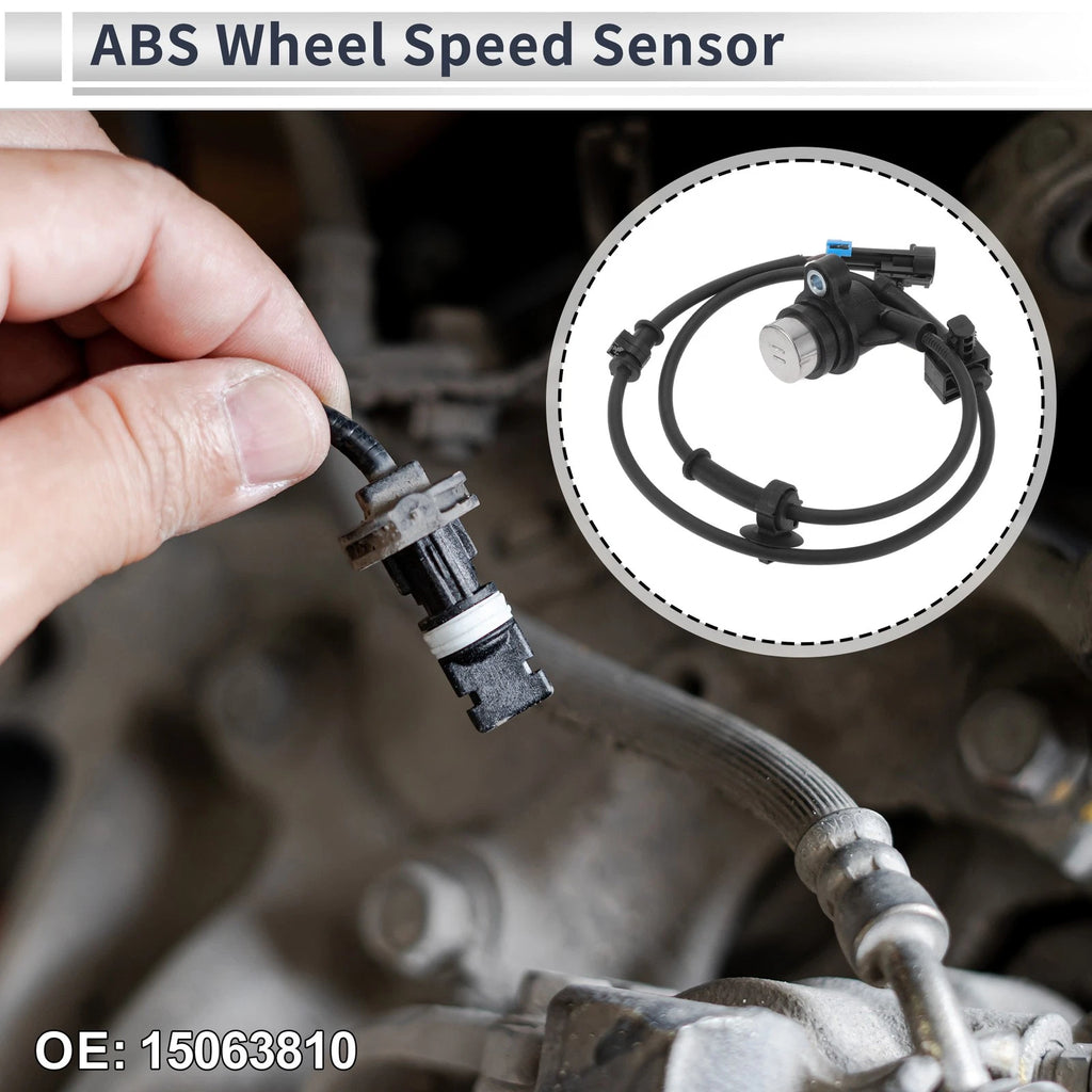 Rear Left ABS Wheel Speed Sensor Replacement for Chevrolet Avalanche 1500 (2004–2006)