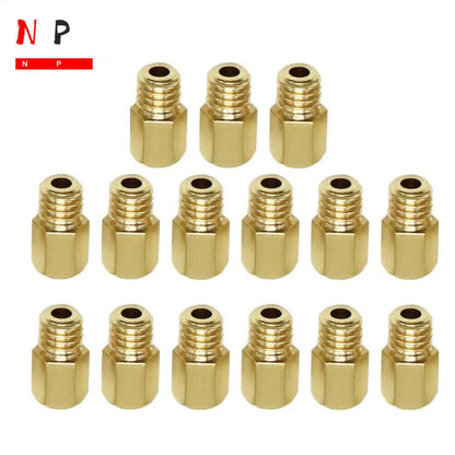 15 Pcs Hex Type Main Jets for Mikuni VM/TM/TMX Carburetor (#330-#470)