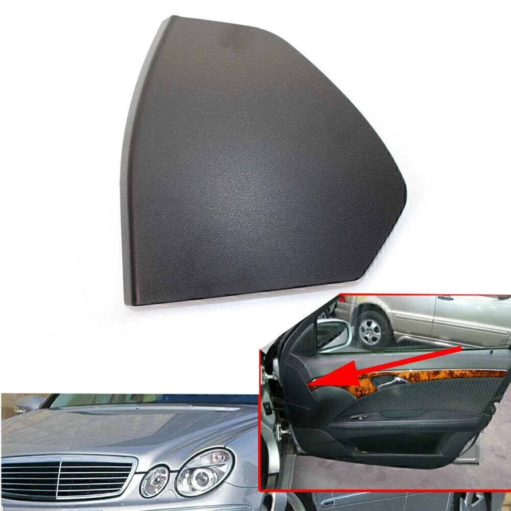 Front Right Door Upper Cover Trim Black for Mercedes Benz E-Class (2003–2009)